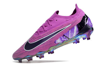 Nike Phantom GX Elite FG Low-Tops Football Boots - Purple/Black/White/Gold