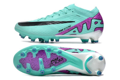 Nike Air Zoom Mercurial Vapor 15 Elite AG Low-Tops Football Boots - Blue/Purple/Black