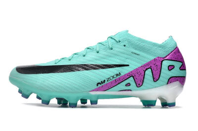 Nike Air Zoom Mercurial Vapor 15 Elite AG Low-Tops Football Boots - Blue/Purple/Black