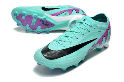 Nike Air Zoom Mercurial Vapor 15 Elite AG Low-Tops Football Boots - Blue/Purple/Black