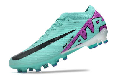 Nike Air Zoom Mercurial Vapor 15 Elite AG Low-Tops Football Boots - Blue/Purple/Black