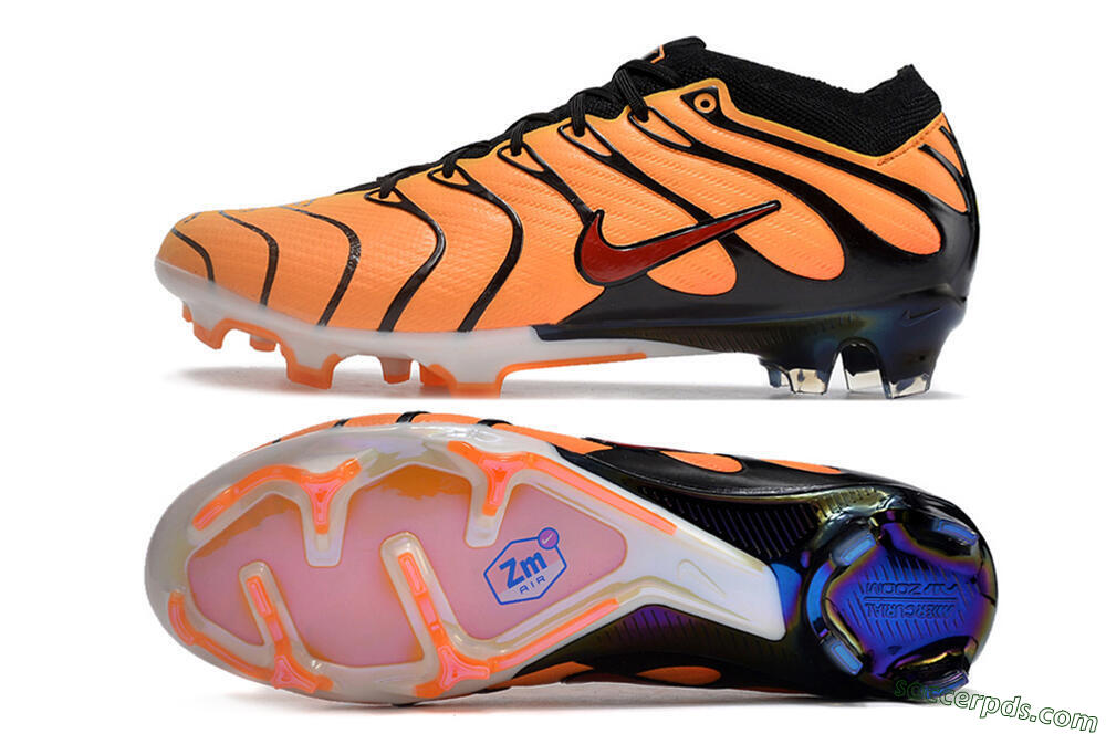 Nike Air Zoom Mercurial Vapor 15 Elite FG Low-Tops Football Boots - Orange/Black/Red 0