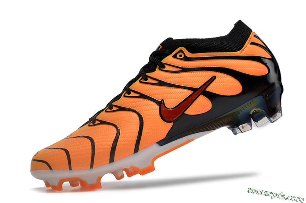 Nike Air Zoom Mercurial Vapor 15 Elite FG Low-Tops Football Boots - Orange/Black/Red 5