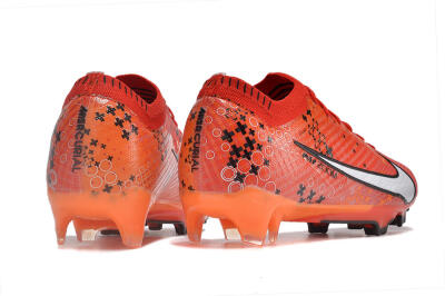 Nike AIR Zoom Mercurial Vapor 15 Elite FG Low-Tops Football Boots - Orange/White/Black