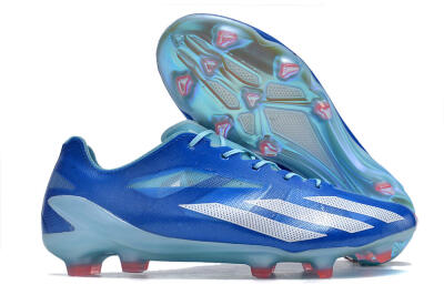 Adidas X Crazyfast+ FG Low-Tops Football Boots - Blue/White/Jade