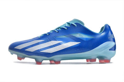 Adidas X Crazyfast+ FG Low-Tops Football Boots - Blue/White/Jade