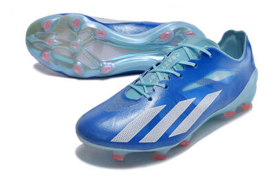Adidas X Crazyfast+ FG Low-Tops Football Boots - Blue/White/Jade