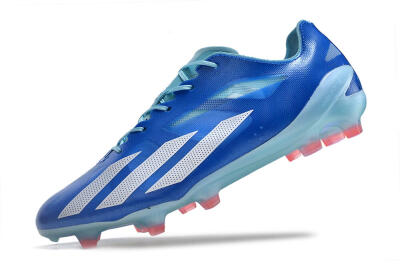 Adidas X Crazyfast+ FG Low-Tops Football Boots - Blue/White/Jade