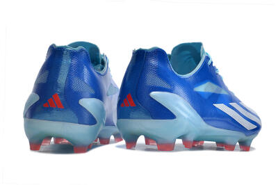 Adidas X Crazyfast+ FG Low-Tops Football Boots - Blue/White/Jade