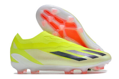 Adidas X Crazyfast+ FG Low-Tops Football Boots - Yellow/Black/Pink