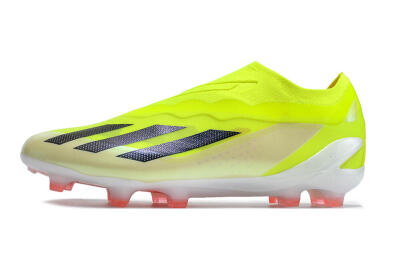 Adidas X Crazyfast+ FG Low-Tops Football Boots - Yellow/Black/Pink