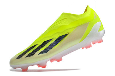 Adidas X Crazyfast+ FG Low-Tops Football Boots - Yellow/Black/Pink