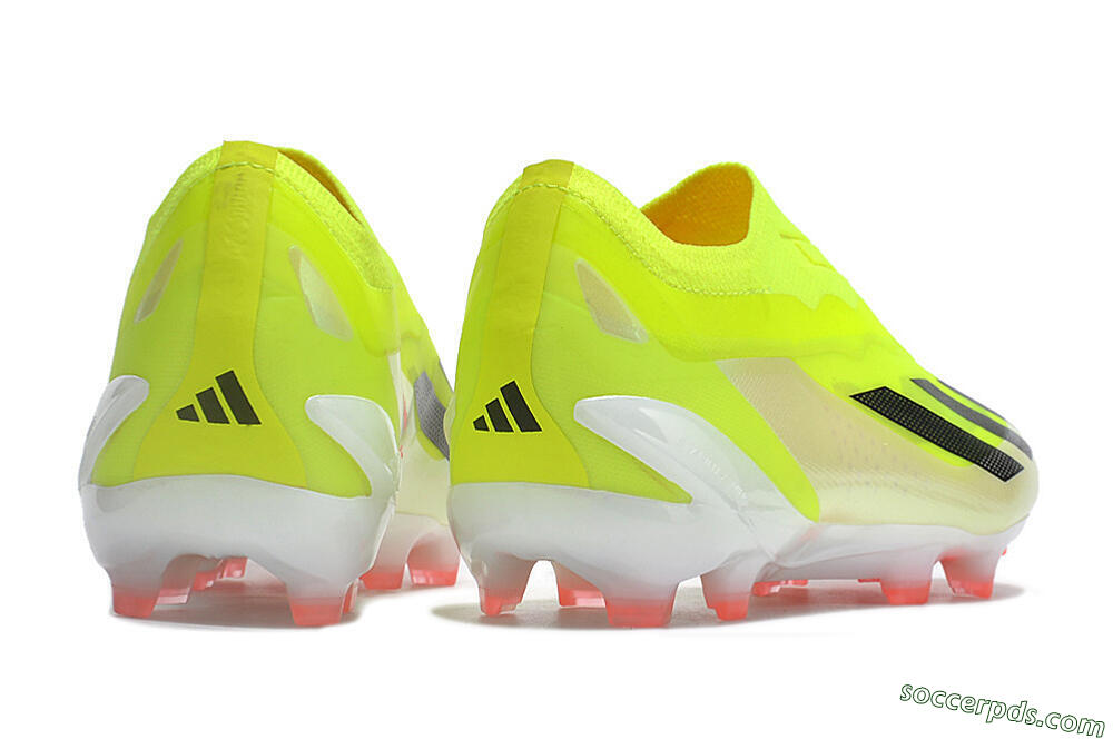 Adidas X Crazyfast+ FG Low-Tops Football Boots - Yellow/Black/Pink 6