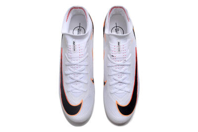 Nike Air Zoom Mercurial Superfly 9 Elite FG High-Tops Football Boots - White/Orange/Black