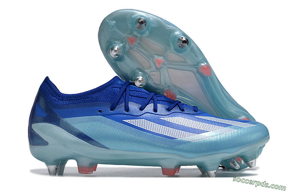 Adidas X Crazyfast.1 SG Low-Tops Football Boots - Jade/White/Blue 1