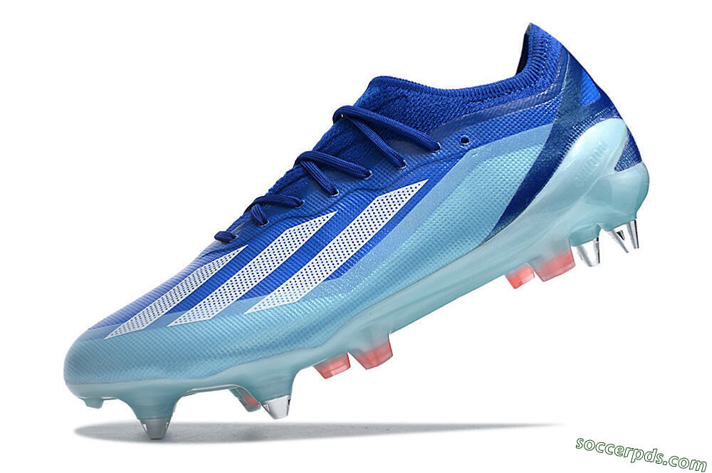 Adidas X Crazyfast.1 SG Low-Tops Football Boots - Jade/White/Blue 5