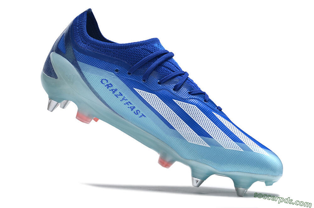 Adidas X Crazyfast.1 SG Low-Tops Football Boots - Jade/White/Blue 6