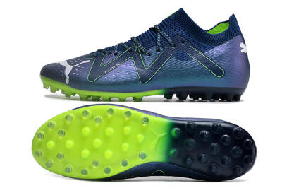 Puma Future Ultimate MG Low-Tops Football Boots - Blue/Green