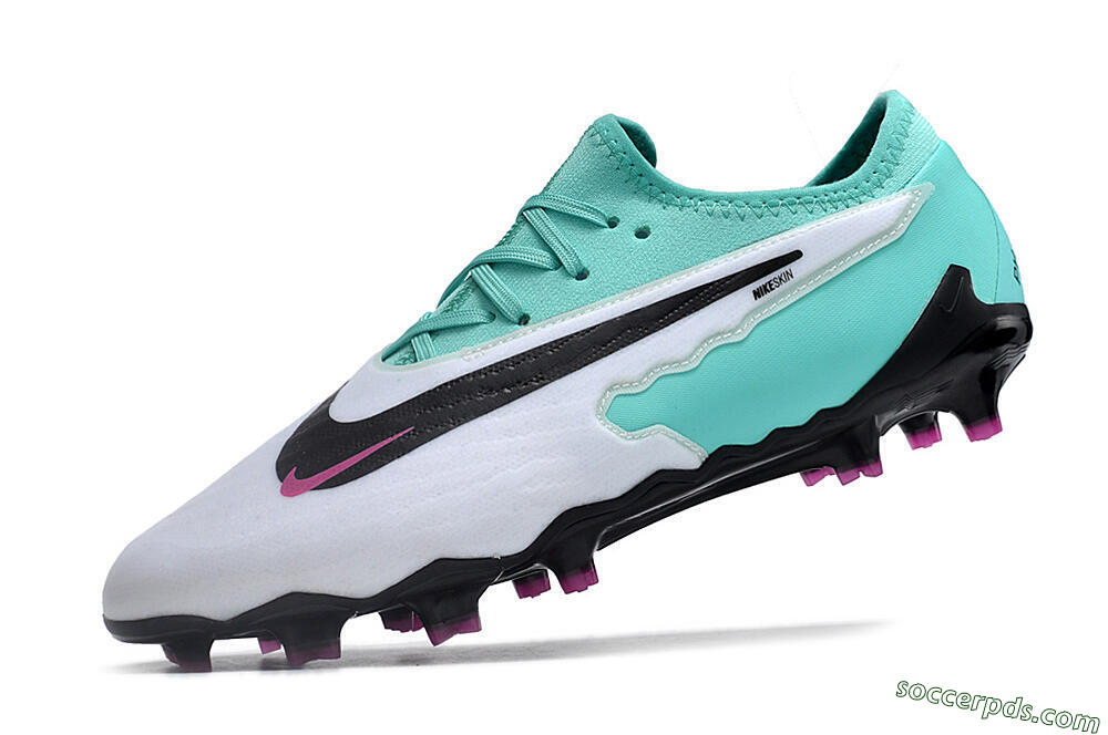 Nike Phantom GX Academy FG Low-Tops Football Boots - Hyper Turquoise/Fuchsia Dream/White/Black 4