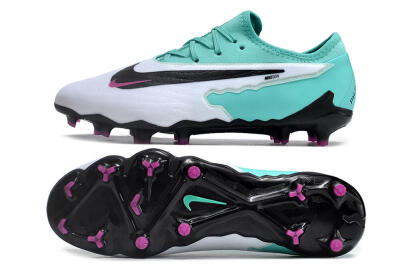 Nike Phantom GX Academy FG Low-Tops Football Boots - Hyper Turquoise/Fuchsia Dream/White/Black
