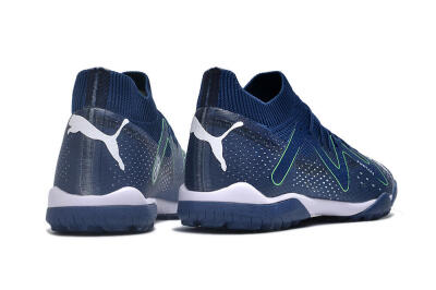 Puma Future X Powercat Tokyo Match TF Low-Tops Football Shoes - Blue/White