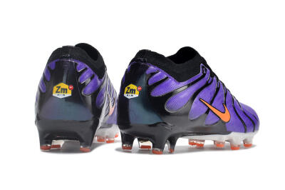 Nike Air Zoom Mercurial Vapor 15 Elite AG Low-Tops Football Boots - Purple/Black/Orange