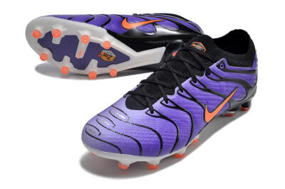 Nike Air Zoom Mercurial Vapor 15 Elite AG Low-Tops Football Boots - Purple/Black/Orange