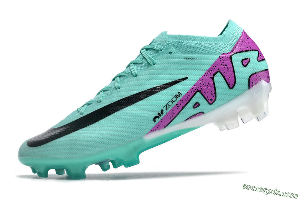 Nike Air Zoom Mercurial Vapor 14 Elite FG Low-Tops Football Boots - Blue/Purple/Black 5