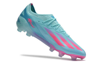 Adidas X Crazyfast.1 Messi.1 FG Low-Tops Football Boots - Blue/Pink/Purple