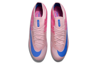 Nike Air Zoom Mercurial Vapor 15 Elite FG Low-Tops Football Boots - Beige/Pink/Blue
