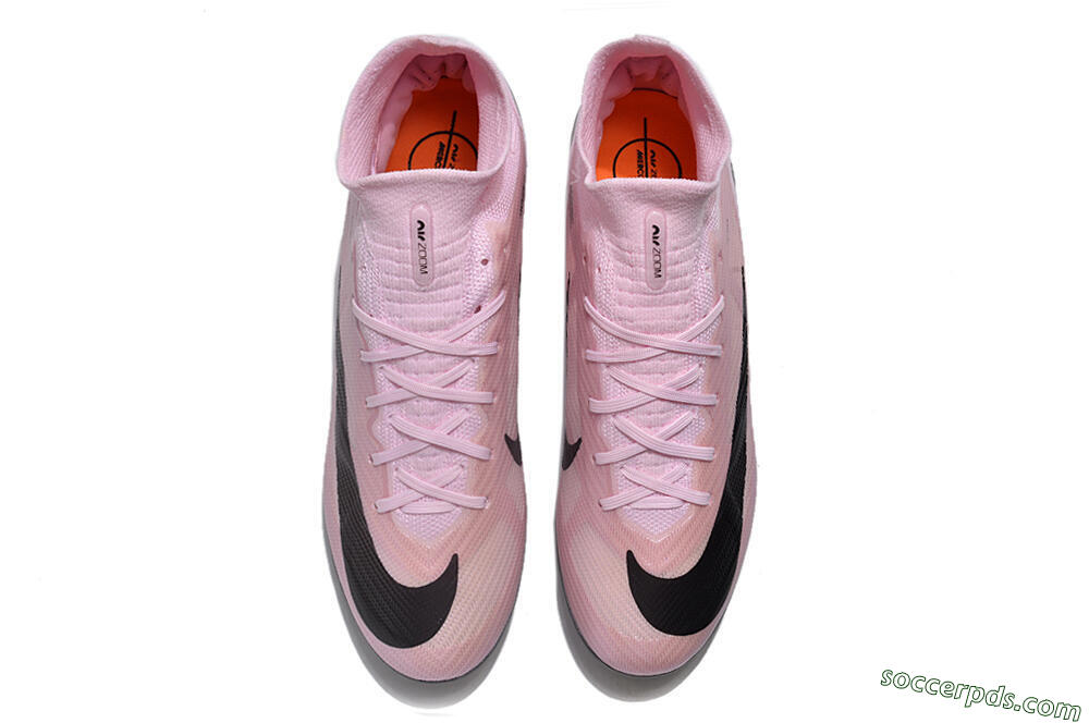 Nike Air Zoom Mercurial Superfly 9 Elite FG High-Tops Football Boots - Pink/Black 6
