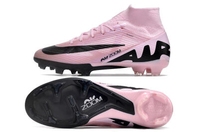Nike Air Zoom Mercurial Superfly 9 Elite FG High-Tops Football Boots - Pink/Black
