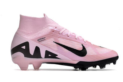 Nike Air Zoom Mercurial Superfly 9 Elite FG High-Tops Football Boots - Pink/Black