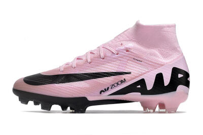 Nike Air Zoom Mercurial Superfly 9 Elite FG High-Tops Football Boots - Pink/Black