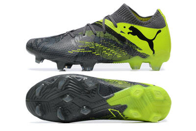 Puma Future Ultimate 2024 FG Low-Tops Football Boots - Black/Yellow