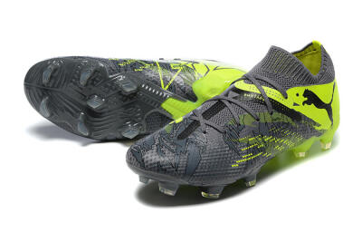 Puma Future Ultimate 2024 FG Low-Tops Football Boots - Black/Yellow