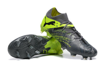 Puma Future Ultimate 2024 FG Low-Tops Football Boots - Black/Yellow