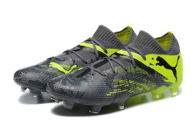 Puma Future Ultimate 2024 FG Low-Tops Football Boots - Black/Yellow