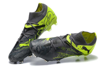 Puma Future Ultimate 2024 FG Low-Tops Football Boots - Black/Yellow