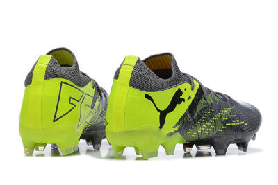 Puma Future Ultimate 2024 FG Low-Tops Football Boots - Black/Yellow