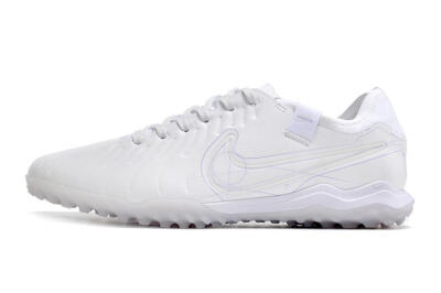 Nike Tiempo Legend X Pro TF Low-Tops Football Shoes - White/Purple