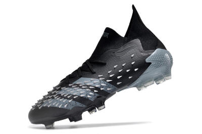 Adidas Predator Freak.1 FG Low-Tops Football Boots - Black/White/Grey