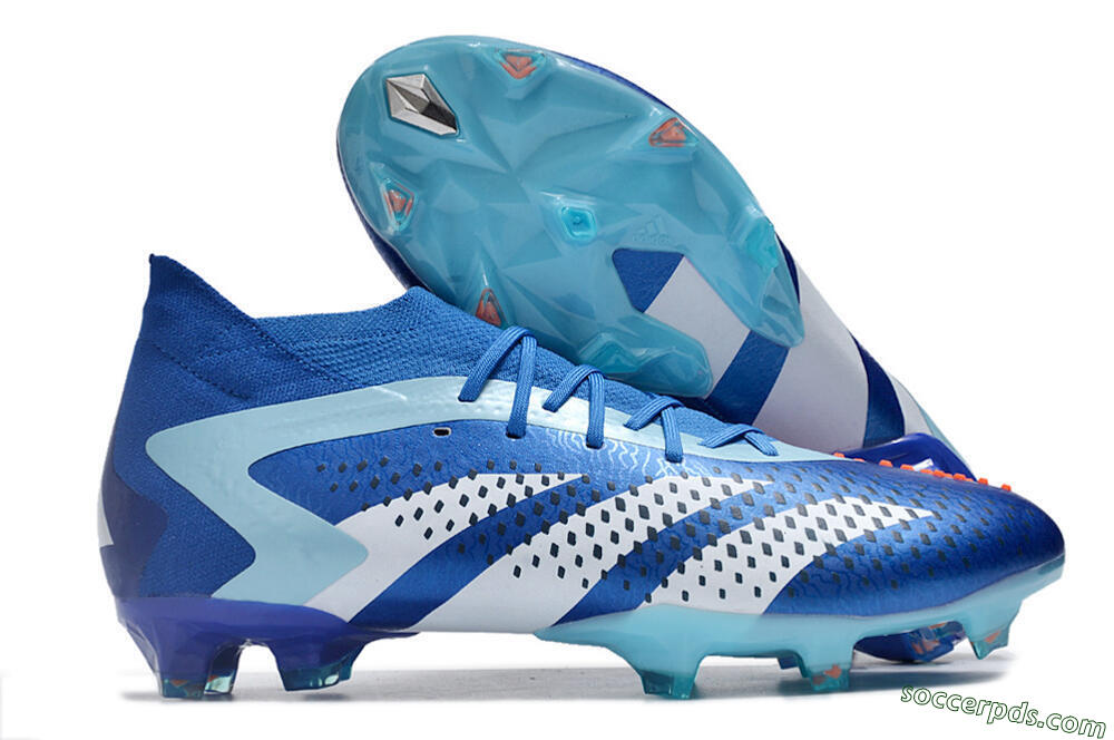 Adidas Predator Accuracy.1 FG High-Tops Football Boots - Blue/Jade/White 1
