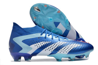 Adidas Predator Accuracy.1 FG High-Tops Football Boots - Blue/Jade/White