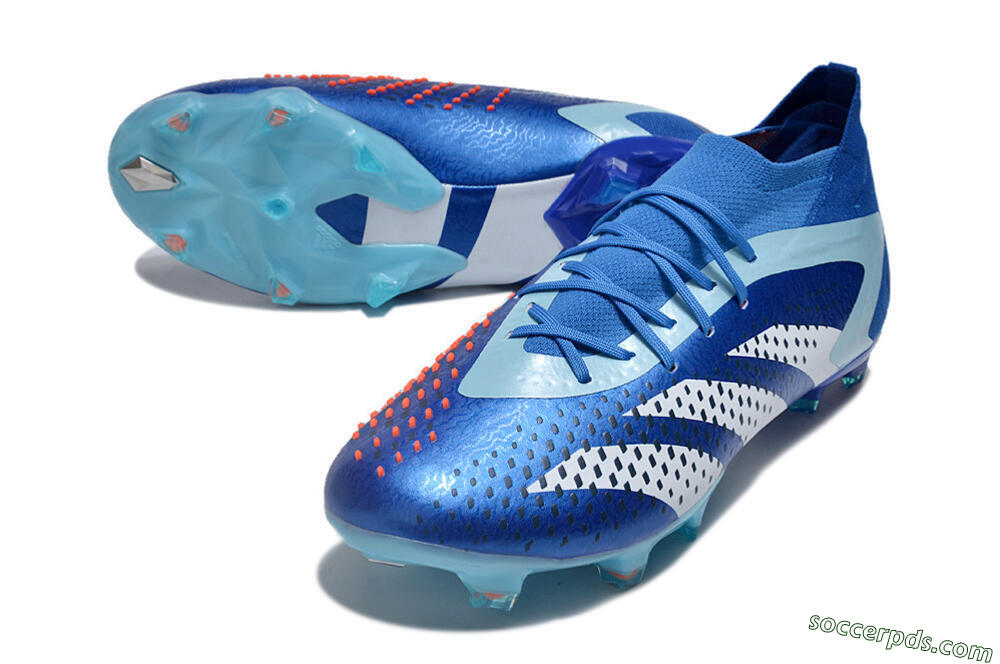 Adidas Predator Accuracy.1 FG High-Tops Football Boots - Blue/Jade/White 3