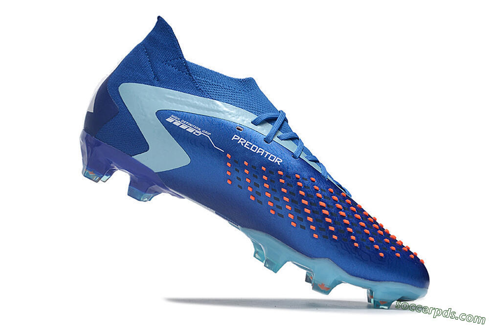 Adidas Predator Accuracy.1 FG High-Tops Football Boots - Blue/Jade/White 4