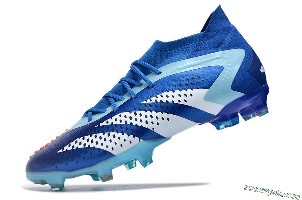 Adidas Predator Accuracy.1 FG High-Tops Football Boots - Blue/Jade/White 5