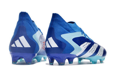 Adidas Predator Accuracy.1 FG High-Tops Football Boots - Blue/Jade/White
