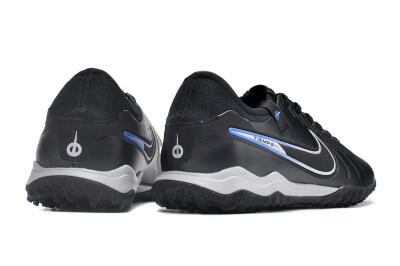 NikeTiempo Legend 10 TF Low-Tops Football Shoes - Black/Blue/White