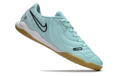 Nike Tiempo Legend 10 Academy IC Low-Tops Football Shoes - Blue/Black/Brown